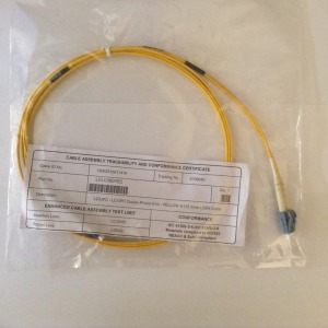 LC-LC SM duplex optikai patch kábel, 1m