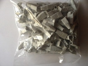 RJ-45 törésgátló 6,5mm, szürke, Optro-Net