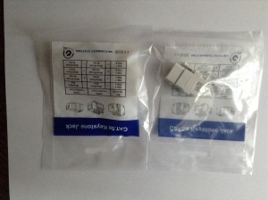 CAT.5E UTP keystone modul
