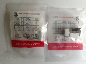 CAT.6 UTP keystone modul
