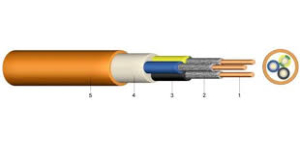 NHXH-O FE180/90 1x240mm2 tűzálló halogénmentes kábel RM 0.6/1kV