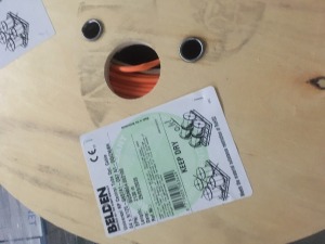 BELDEN GUSN804, SM 4 szálas halogénmentes optikai kábel