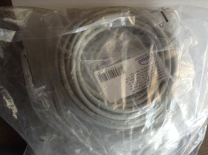 CAT5.E UTP PVC szerelt patch kábel 5m