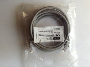 CAT5.E UTP LSOH szerelt patch kábel 3m