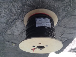 Szolár kábel 4mm2 piros, 500 méter
