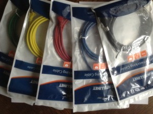 Intellinet CAT6 UTP PVC színes szerelt patch kábel 2,0m