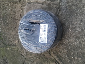 MKH H07V-K 16mm2 fekete vezeték, 100 méter