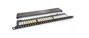 BRAUN GROUP CAT6A STP patch panel (raktáron)