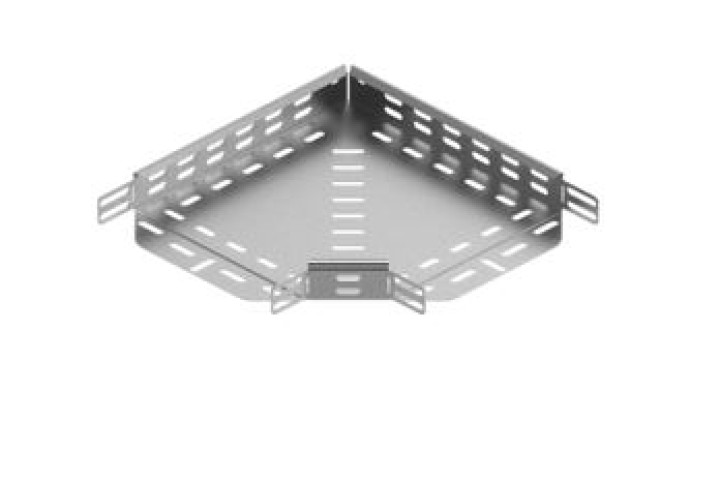 BAKS vízszintes sarokidom sarokösszekötővel 60x300mm 90 fokos, KKJ300H60 