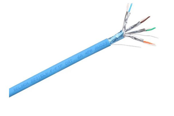 Belden 2201ELY kábel, kék, 500 méter
