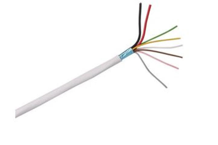 Belden árnyékolt riasztókábel 6×0,22+2x0,75mm², 100 méter