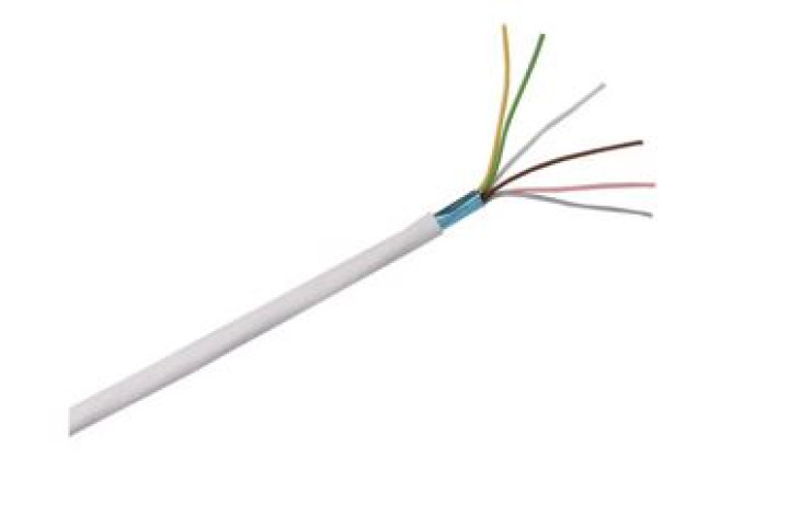 Belden árnyékolt riasztókábel 6×0,22mm², 500 méter