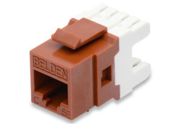 Cat5E Keystone Jack RJ45, Belden