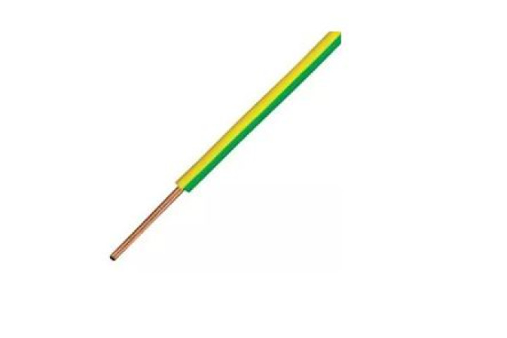 H07V-U (MCU) 2,5mm2 vezeték zöld-sárga, 100 méter