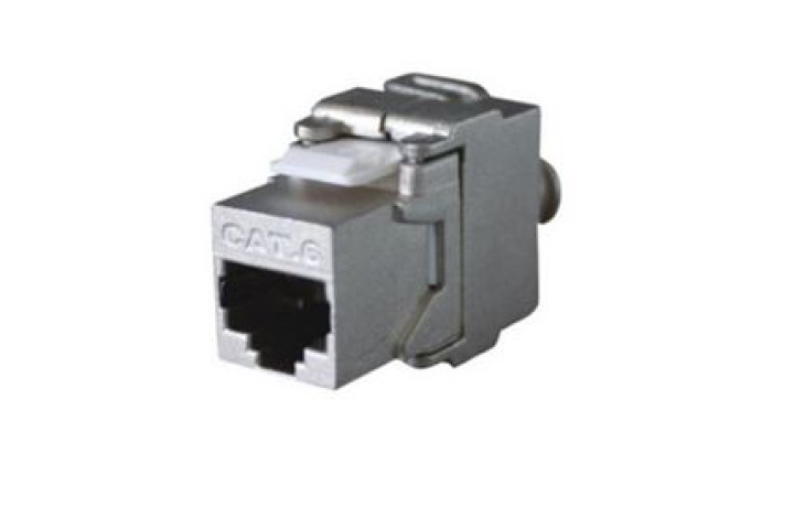 Keystone modul FTP Cat5e szerszám nélkül szerelhető, Braun Group