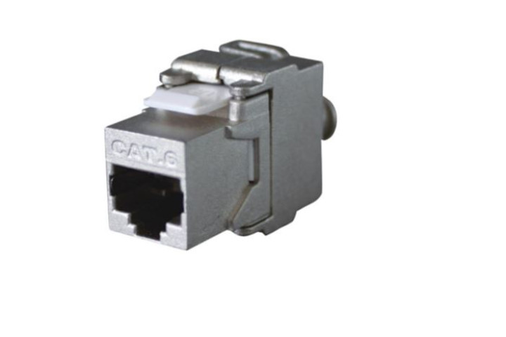 Keystone modul FTP Cat6 szerszám nélkül szerelhető, Braun Group