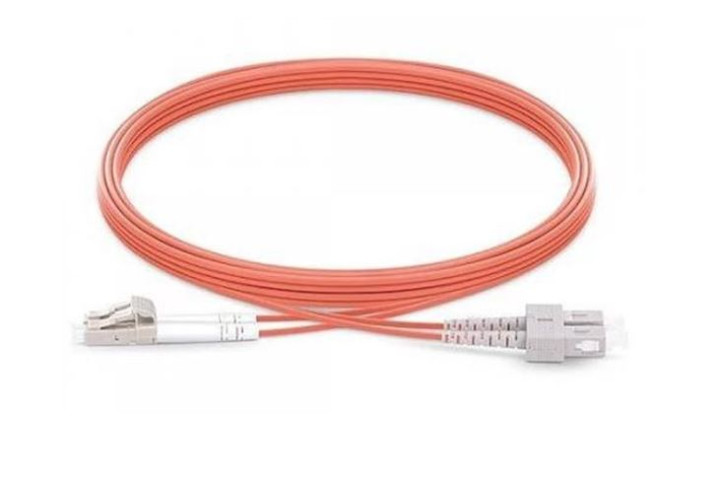 LC-SC OM2 duplex optikai patch kábel, 3m