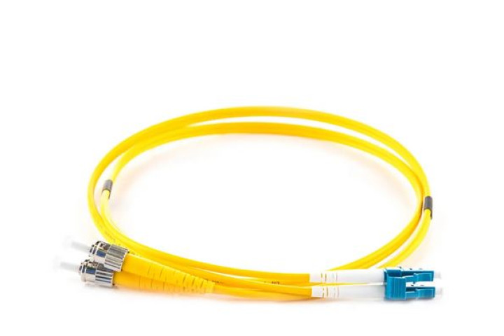 LC-ST SM duplex optikai patch kábel, 2m