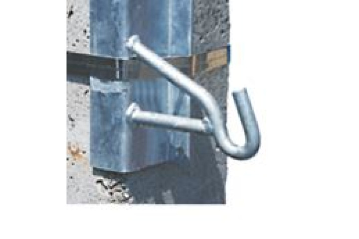 METZ HB080 lengőhorog négyszög oszlopra balos (törésponti)