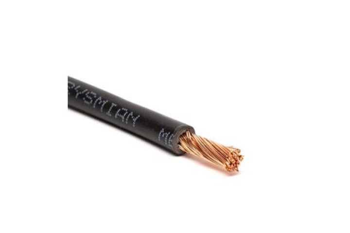 MKH H07V-K 6mm2 fekete vezeték, 100 méter