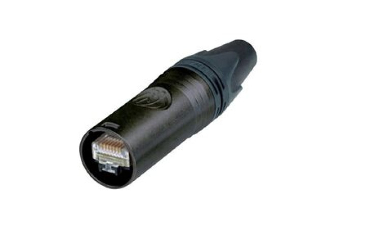 NEUTRIK NE8MX6-B fekete ethercon csatlakozó