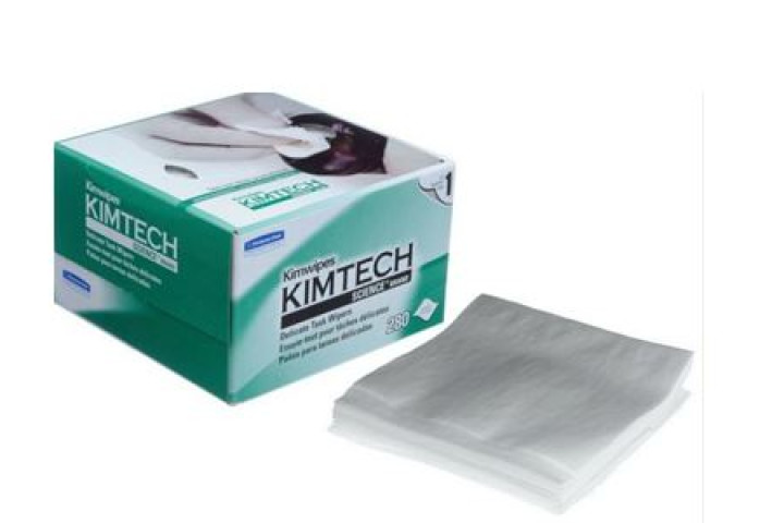 Optikai száltisztító törlőkendő, Kim Wipes