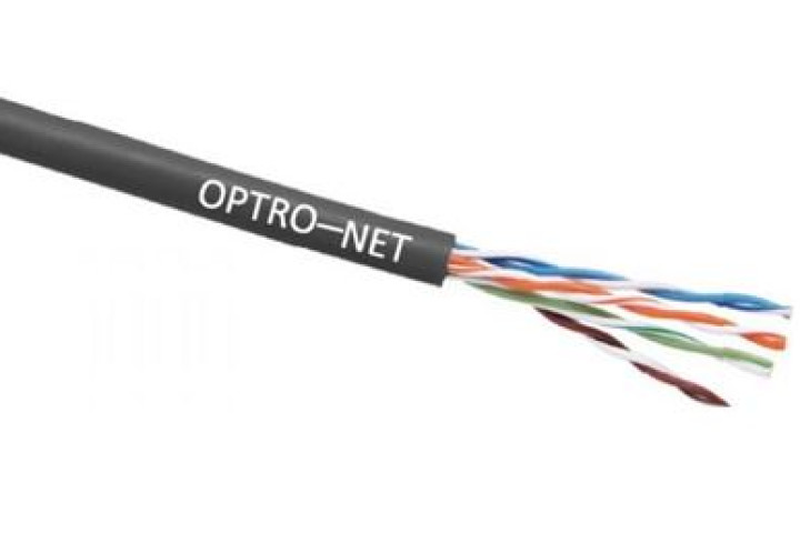 OPTRO-NET 49219 kültéri kábel, fekete, 500 méter