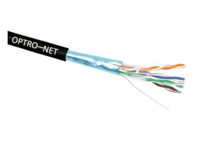 OPTRO-NET 49330 kültéri kábel, fekete, 500 méter
