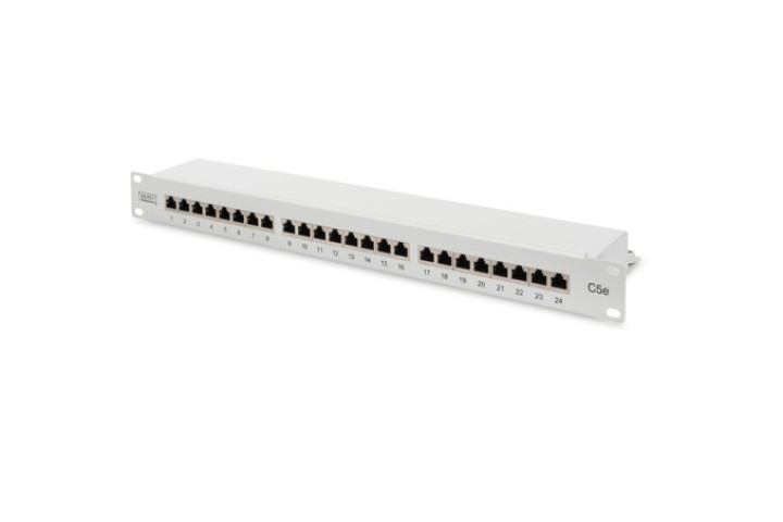 Patch panel Cat5E UTP, 24 port, Digitus, DN-91524S