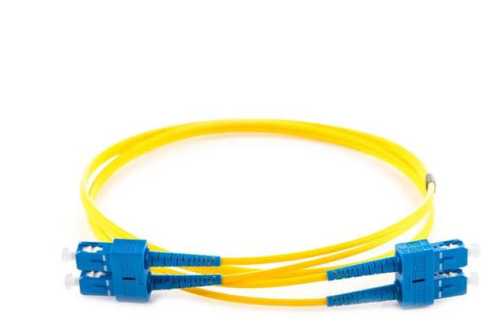 SC-SC SM duplex optikai patch kábel, 3m