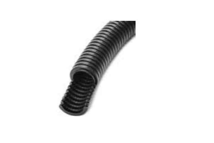 UNIVOLT 50mm-es FXP-TURBO lépésálló, betonozható gégecső, FEKETE 098775 